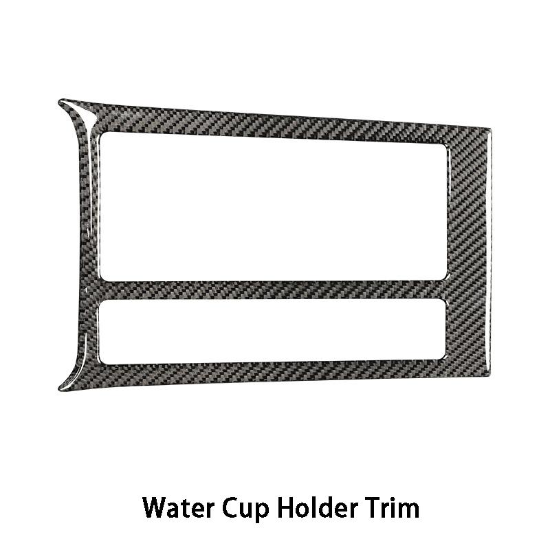 Углеродное волокно, центр управления, воздуховыпускное отверстие, внутренняя отделка, наклейка, украшение, стильные аксессуары для автомобиля Volkswagen Golf 7
