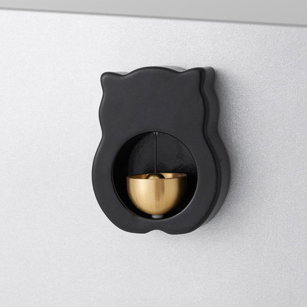 Lucky Cat Door Bell Magnetic Door Chime Ornaments Creative Wind Chime  for Door Wall