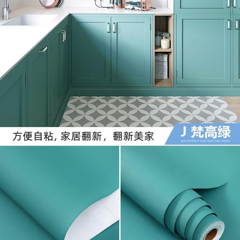 Living Room Bedroom Waterproof Peel and Stick Thickening Wallpaper Furniture Cuisine Cooking Bench Oil Proof Armoire Stickers