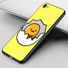Чехол KT71 Lazy Egg Gudetama для Xiaomi Poco X6 X4 M5 M6 F5 F6 C65 C55 C50 C51 C40 Redmi Note 7 8 14C A3X 13C 12C 11 10A 9C Pro, черный мягкий чехол