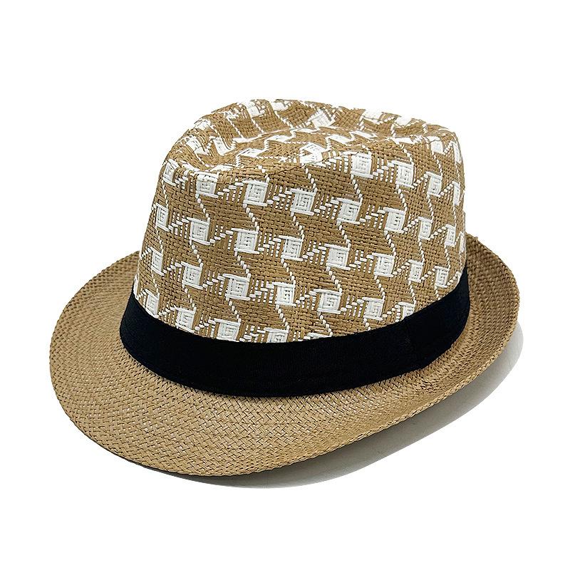 Fashionable Straw Hat, Summer Woven Sun Hat, Coconut Tree Beach Sun Hat
