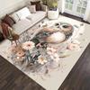 Ковер с узором в стиле живописной росписи для дома, гостиной, спальни, дивана, коврик у двери, Декор, Ковер большого размера, Нескользящий коврик для пола, Модный