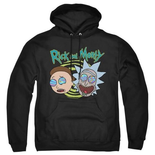 Rick And Morty Mens Blown Minds Hoodie