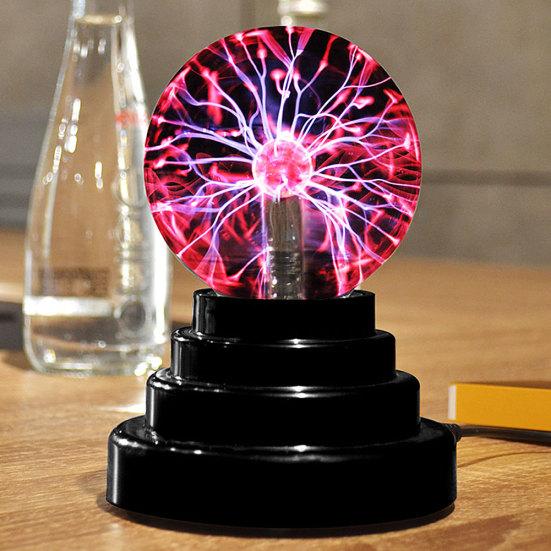 Creative Ball Plasma Lamp Touch Sound Control Night Light Gift Decor