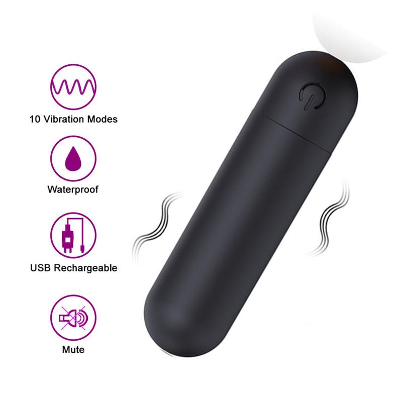 9 Colors Bullet Vibrator Clitoris G-Spot Stimulator Nipple Vibrate Massager Vibrating Love Egg Orgasm Vagina Dildo AV Stick Rod