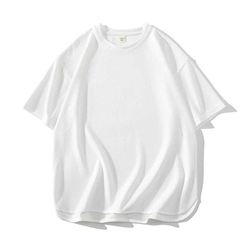 2025 Мужские мешковатые футболки Летние мужские однотонные повседневные футболки с коротким рукавом Мужские базовые футболки Мужские топы Футболки для пар