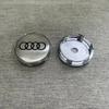 4Pcs 60mm Car Center Wheel Hub Cover Tire Cap For w1 Sline A1 A2 A3 A4 A5 A6 A7 A8 Q1 Q2 Q3 Q4 Q5 Q6 Q7 Q8 TT Auto Accessories1w