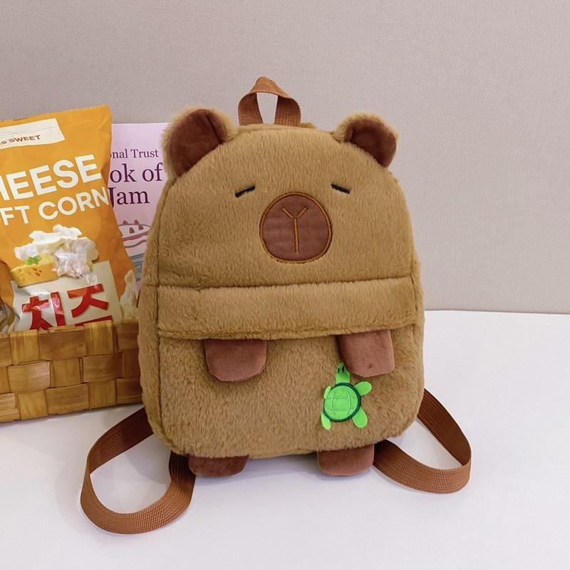 Soft Plush Childrens Backpack With Lightweight Design And Anime Character For School And Travel
