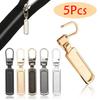 5 Pcs Zipper Slider Puller Universal Replacement Zipper Puller Instant Zipper Repair Kit for Broken Buckle DIY Craft Sewing Accessoriy