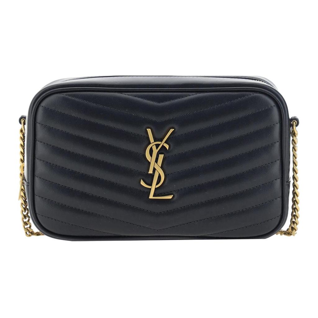 Saint Laurent Lou Mini Bag Noir Women Bags Black 748849-DV707-1000