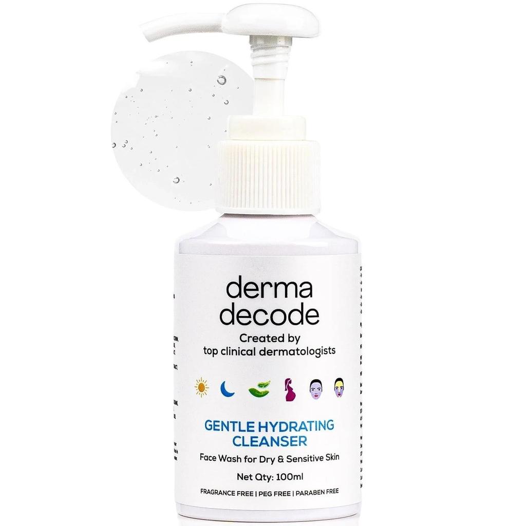 Derma Decode Gentle Hydrating Cleanser For Dry And Sensitive Skin 100ml