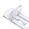 Transparent Plastic Shelf Support Pegs 10Pcs Non-Slip Shelf Holder Pins for Closet Cabinet Bookcase Home Furniture DIY