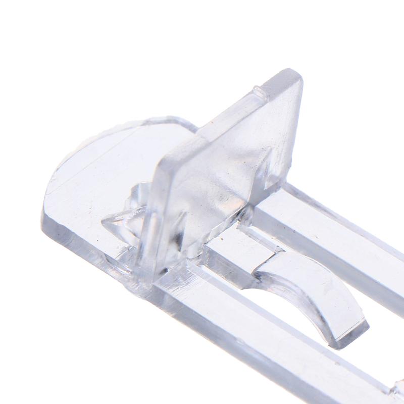 Transparent Plastic Shelf Support Pegs 10Pcs Non-Slip Shelf Holder Pins for Closet Cabinet Bookcase Home Furniture DIY