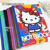 Watercolor Sanrio Notebook Children'S Birthday  Gift Cartoon Anime Learning Book Drawing Booklet B5 Horizontal Notebook Class