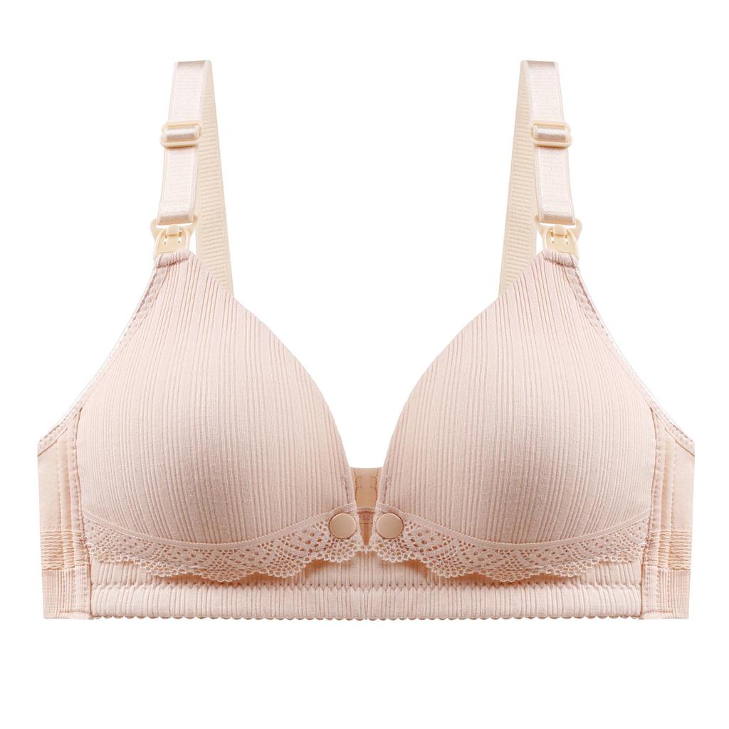 Бюстгальтер для беременных: Защита от провисания, Полная поддержка, Застежка спереди, Подкладка из чистого хлопка, Тонкий дизайн для беременности и кормления грудью.