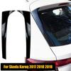 2 шт., дефлектор заднего стекла, спойлер, боковая накладка на крыло, декоративная наклейка для автомобиля Skoda Karoq 2017 2018