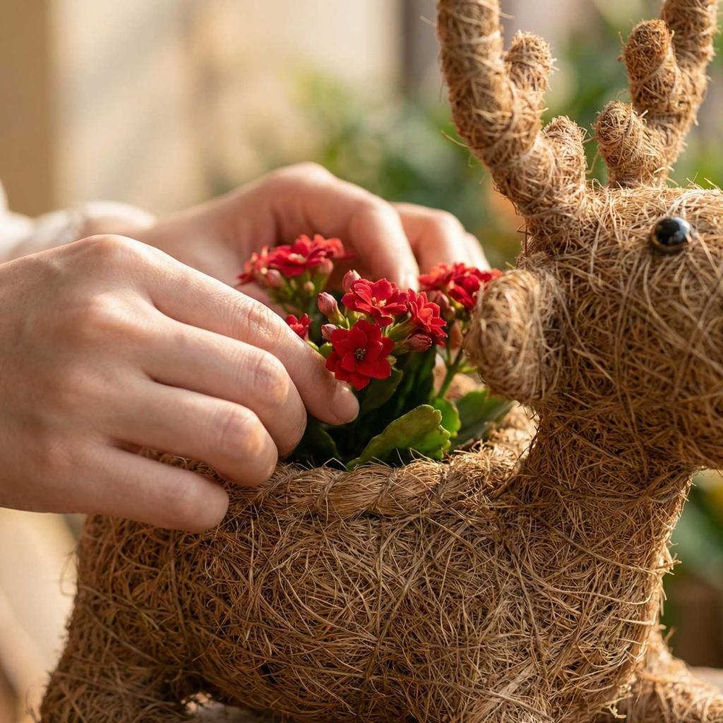 Креативные цветочные корзины для украшения сада и патио, Милые цветочные корзины