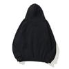 Men Hoodie with Solid Color Hood Large Front Pocket Pullover Sweatshirt Loose Fit Sports