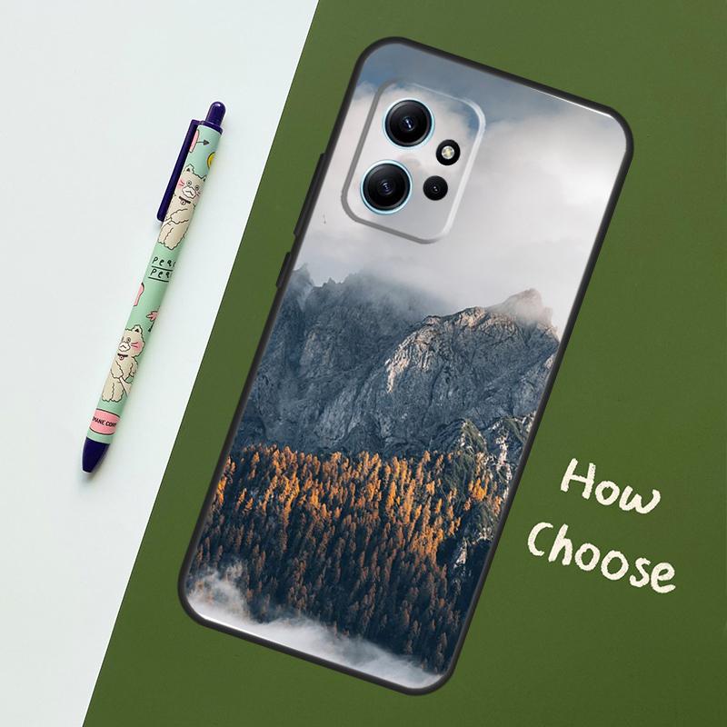 Красивый чехол с изображением горного леса для Xiaomi Redmi Note 13 11 10 12 14 15 Pro Plus Чехол для Redmi 15 14C 10C 13C 12C 15C