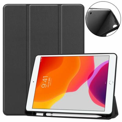 Кожаный чехол-трифолд для iPad Mini 7 со слотом для Apple Pencil, обложка с функцией автоматического сна/пробуждения