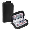 22 Slots Zipper CF TF Micro Security Digital Memory Card Storage Bag Case Cover