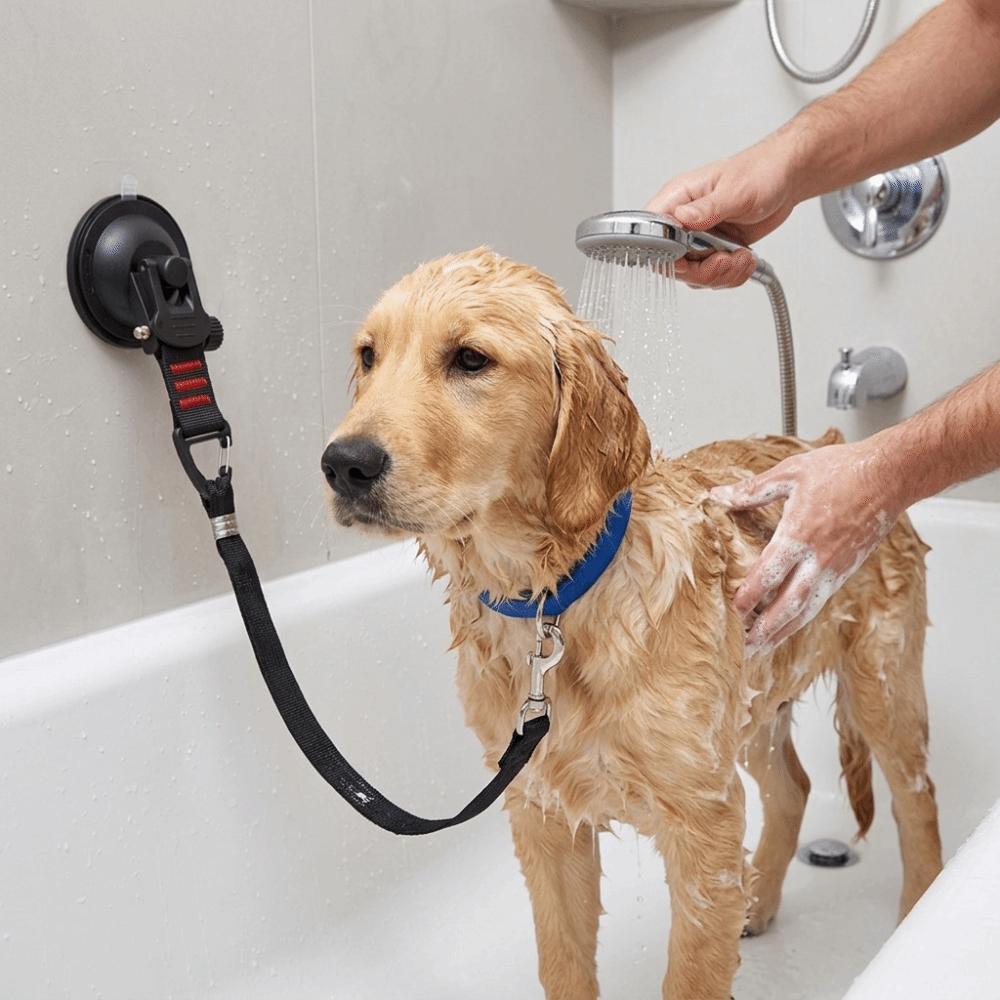 Adjustable Length Pet Grooming Loop Wearproof Webbing Table Hanging Strap Pet Bath Fixing