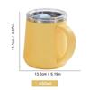 450ml insulated travel mug Coffee Tumbler Insulated Water Cup Sealed Leak-proof Water Cup Tea Milk Hot Chocolate Coffee cup