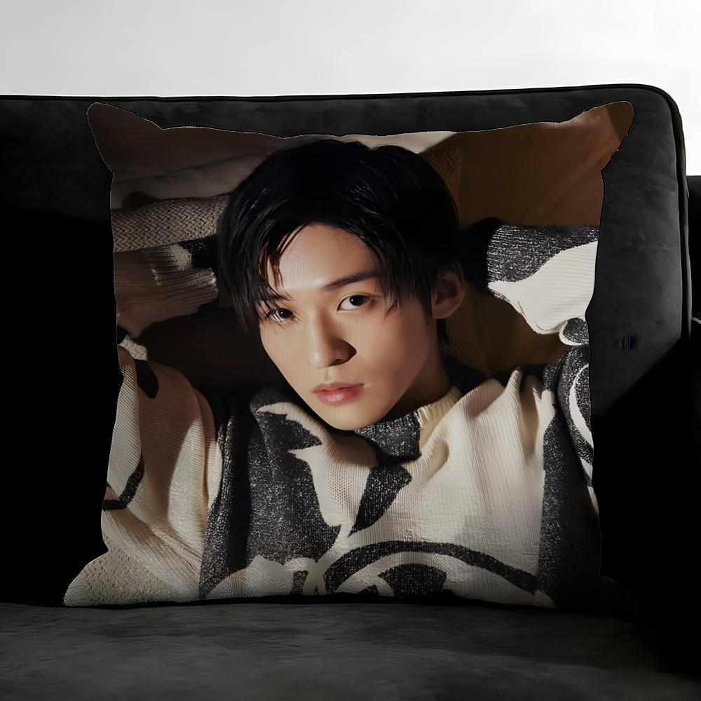 MMeguro RenN Actor Cushion Cover Pillowcase Ultra Soft Skin Friendly Fabric Cloud Like Comfort Concealed Zipper