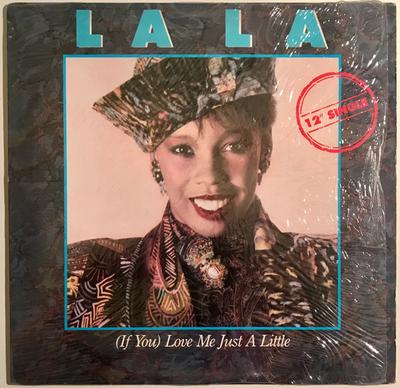 12-дюймовая пластинка LA LA If You Love Me Just A Little AD19569 ARISTA 1987 США СоулФанк Б/У