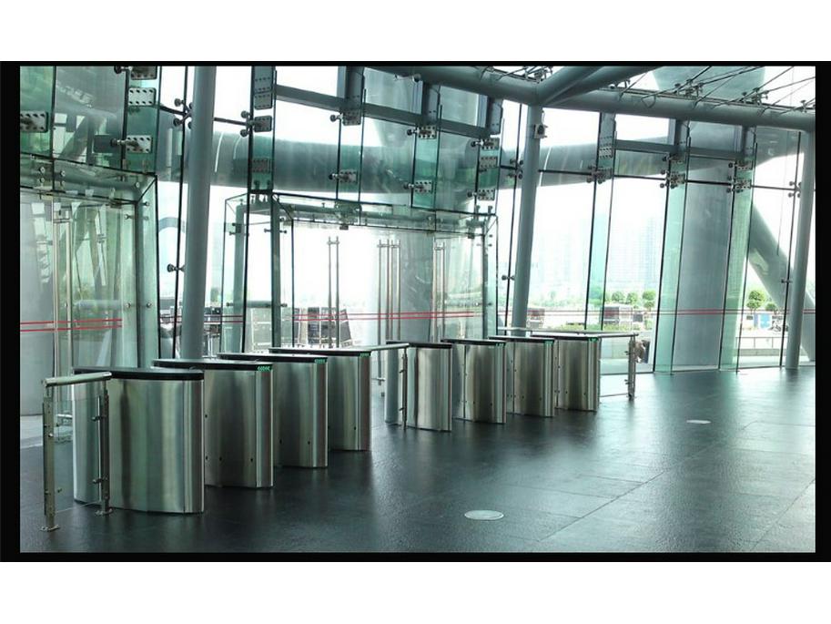 Anti-static Turnstile Gate for Pedestrian Access Control and ESD Detection