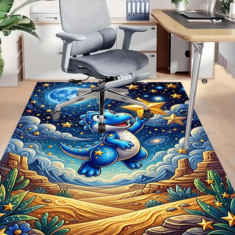 1PC Dinosaur Extra Large Non-Slip Floor carpet, Office, family, bedroom, Studio - Large Area Rug,Longlasting Material-K0385