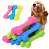 Pet Dog Puppy Cat Rubber Dental Teeth Chew Bone Play Training Fetch Fun Toys