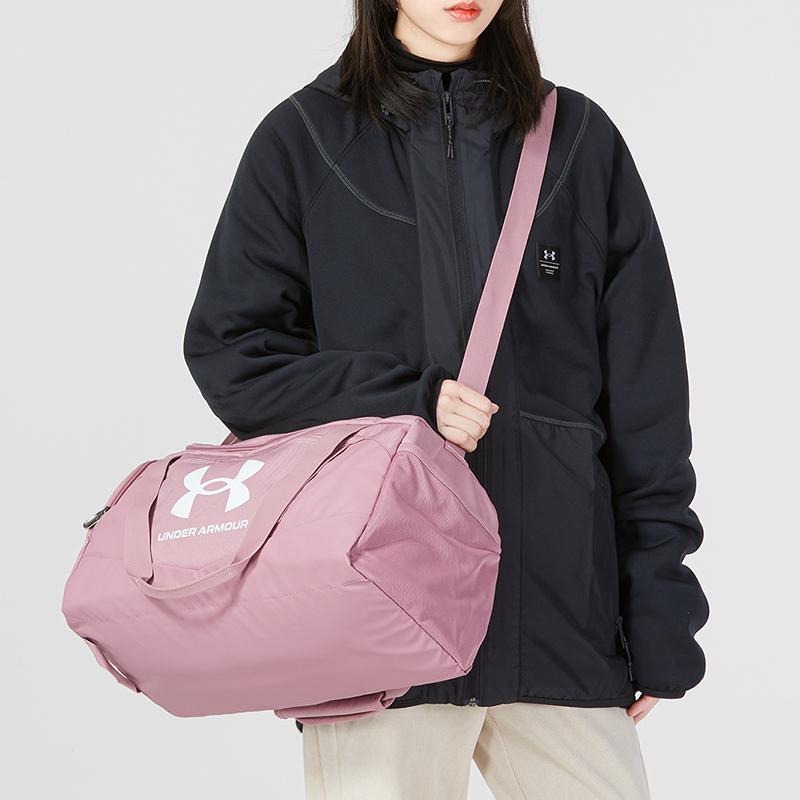 Under Armour Undeniable 5.0 Duffle XS Sports Large Capacity Polyester Gym Bag Tote Bag Unisex bags Pink 1369221-697