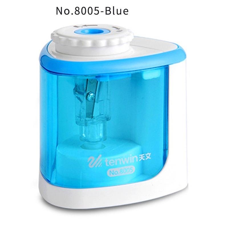 Электрическая точилка для карандашей, автоматический сенсорный переключатель, школьный офис, класс, портативный, простой в использовании