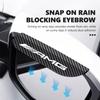 AATU1 Carbon Fiber Car Rear View Mirror Rain Eyebrow Shield Sun Visor Accessories For AMG Mercedes Benz GLC GLE GLK W190 W201 C180