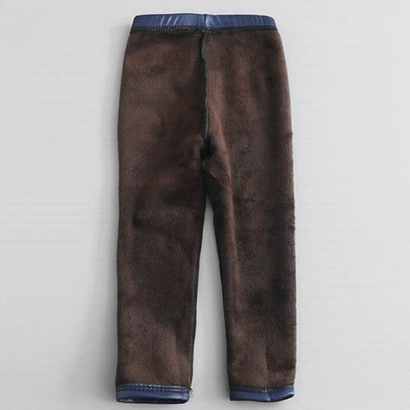 Новые леггинсы для маленьких девочек, зимние детские толстые бархатные леггинсы, брюки-карандаш, детские теплые брюки, леггинсы из искусственной кожи, узкие брюки