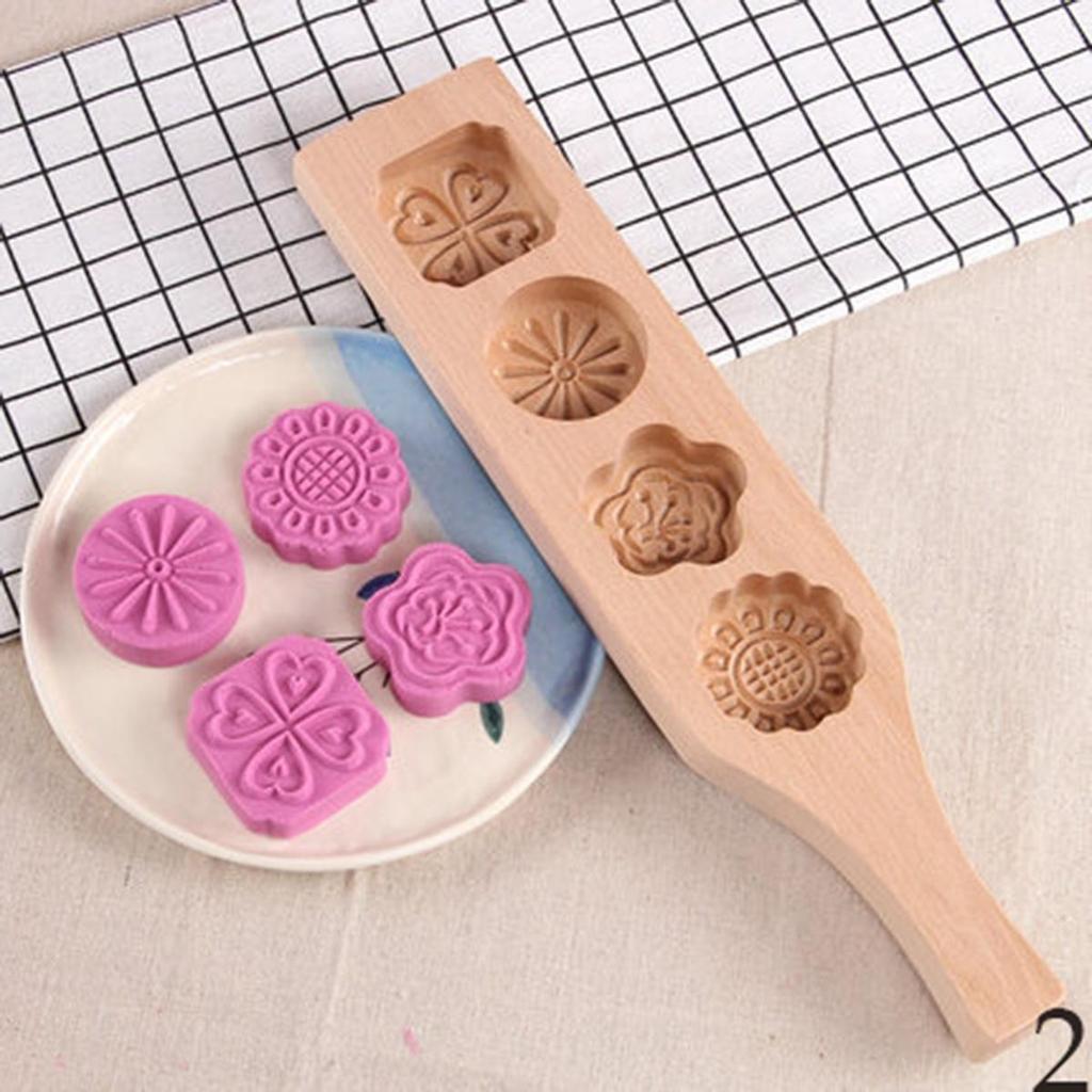 Oriental Baking Kitchen Pastry Moon Cake Mould Ma'amoul Form Mooncake Mold Cookie Stamp