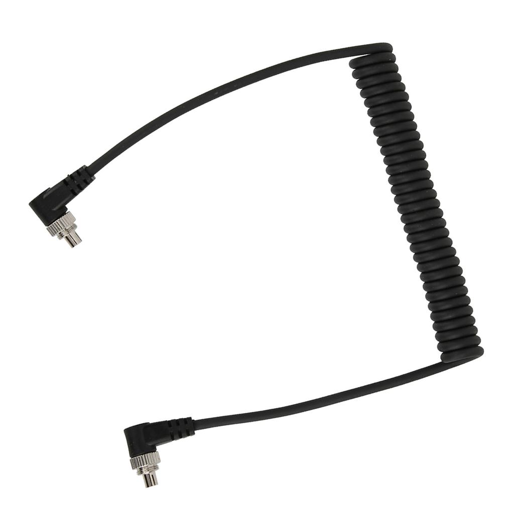 100cm Male to Male Flash PC Sync Cable with Screw Lock for Canon   Nikon Camera and Flash Light Connection Cable