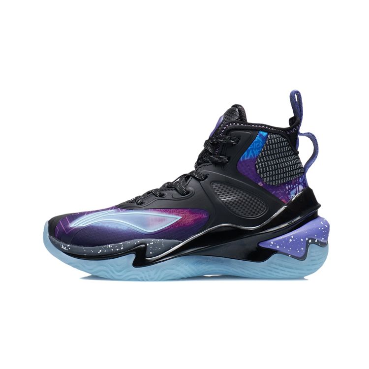 Li Ning Youth Pioneer-Force I Premium Comfortable Non-Slip Durable Supportive Lightweight Rebound High-Top Basketball Shoes YKBR062-1