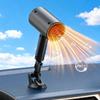 Car Heater Handheld,12V Lightweight Practical Sturdy Heating Suction Cup Base Windscreen Defogger