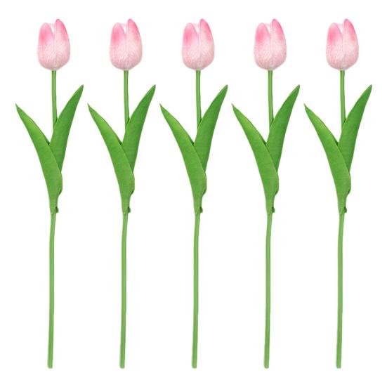 5 шт. Имитация тюльпана 34 см Искусственный тюльпан Поддельные цветы Искусственный тюльпан оптом Подарок на День матери для вазы Главная Кухня Свадьба Весна Украшения для вечеринки