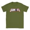 Sum 41 Band Men's T Shirts SUM41 Punk Amazing Tees Short Sleeve O Neck T-Shirt 100% Cotton Birthday Present Clothes