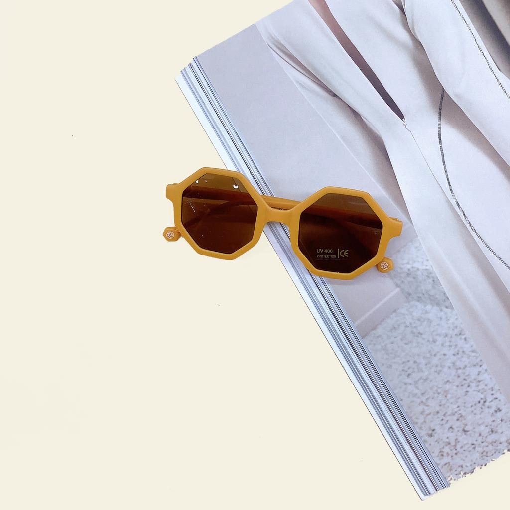 Модные детские солнцезащитные очки с нестандартной оправой из поликарбоната, модные весенние персонализированные солнцезащитные очки для ног