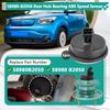 58980-B2050 Задний ступичный подшипник с датчиком скорости ABS Совместим с Kia Soul 2014-2019 и Soul Ev 2015-2019 Черный