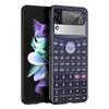 Чехол для телефона Samsung Galaxy Z Flip 3 4 5 6 Складной Черный Корпус Ретро Калькулятор Для Samsung Z Flip4 Flip5 ПК Жесткая Крышка