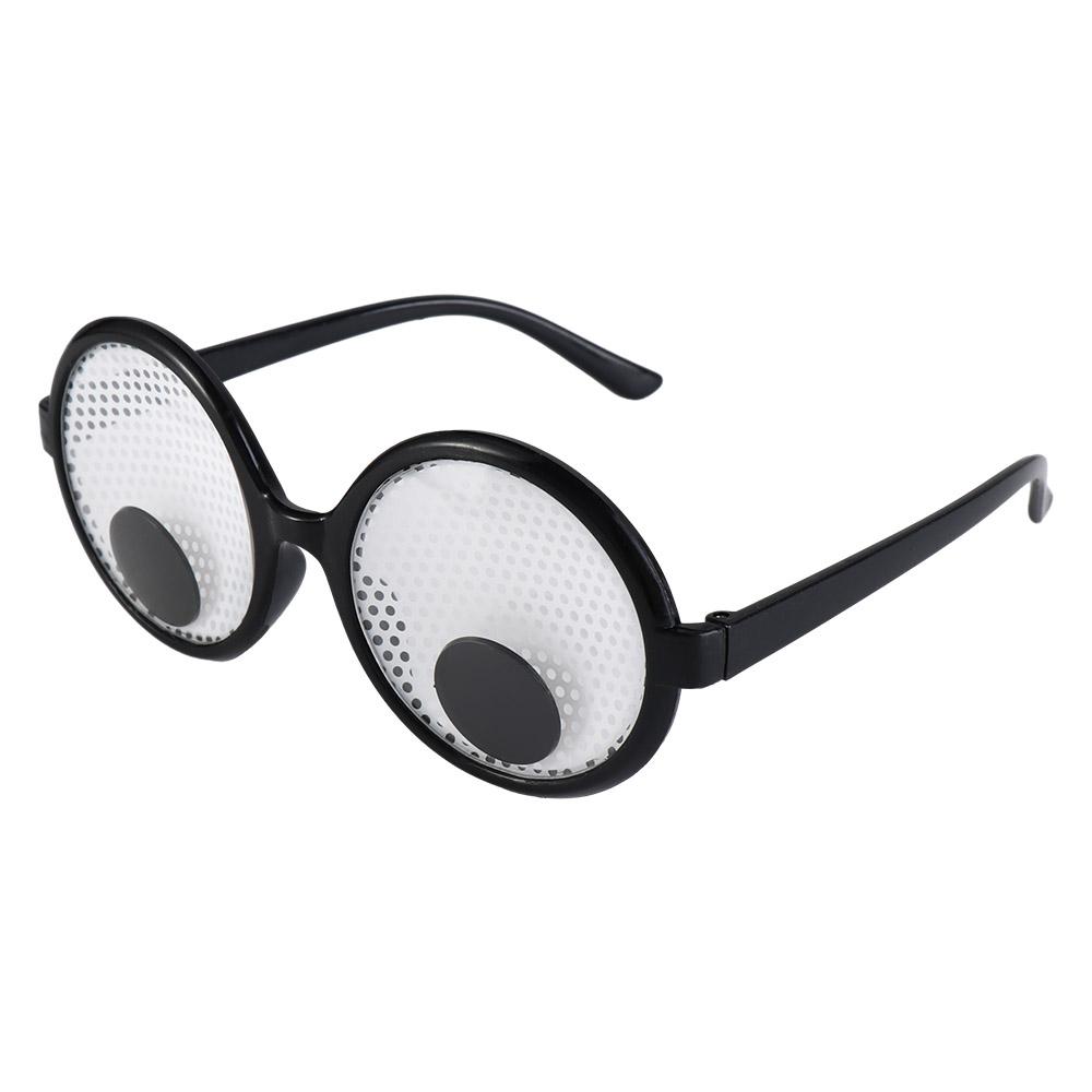 Visible Eyeball Eyeglasses Funny Party Glasses Fun Rotatable Eyeball Glasses  Children