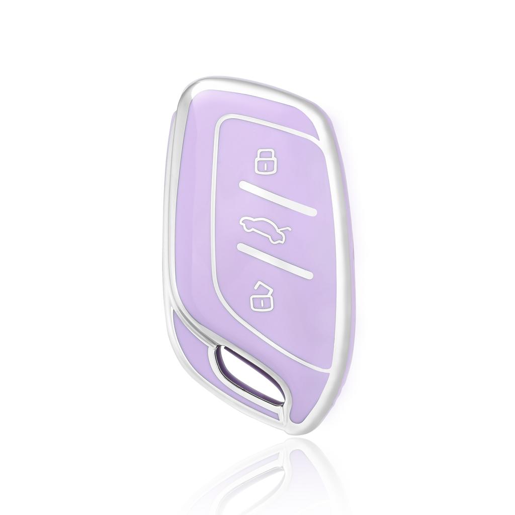 3 Buttons TPU Shell Fob for Roewe RX5 I6 I5 RX3 RX8 ERX5 MG ZS EV MG6 EZS HS EHS 2019 2020 Car Remote Key Case Cover Accessories