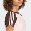 adidas Originals SST Ограниченная серия ко Дню святого Валентина Свитшот Приталенный Укороченный Футболка с рукавом реглан Женские топы KD3796