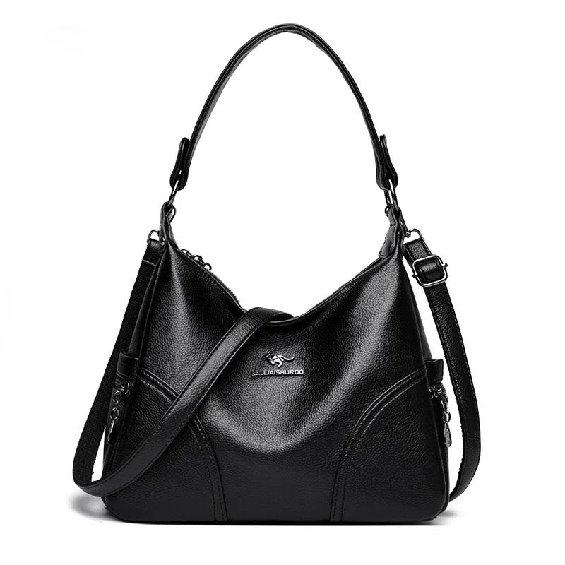 Новая большая сумка кроссбоди для женщин, сумка-ведро на одно плечо, сумки для женщин, дамские сумки