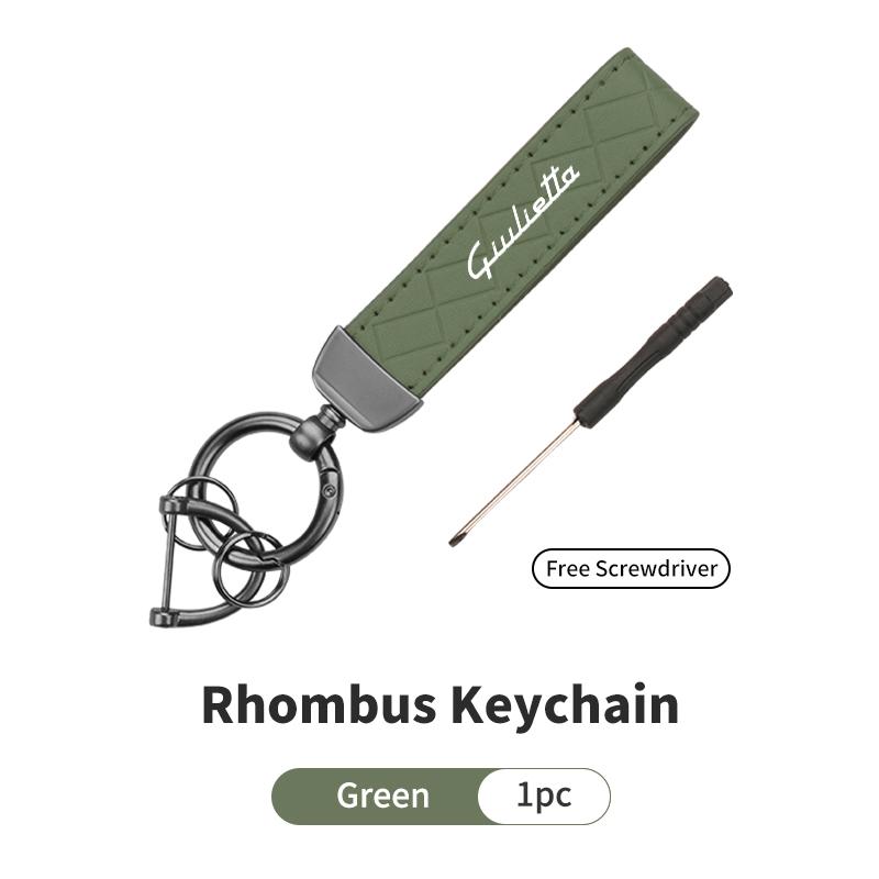 2026 Hot Sticker Car Logo Styling Keychain Business Gift Keyring Holder Accessories For Alfa Romeo Giulietta GT 159 147 156 Mito